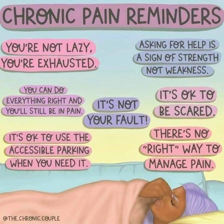 Read each and every one. You deserve care and compassion. #chronicillness #chronicpain #NEISvoid