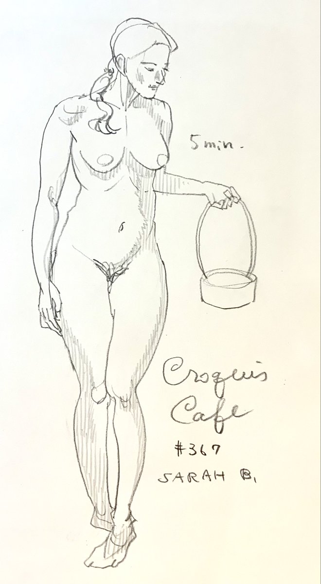 #croquiscafe 
367 Sarah B.
さて。 
