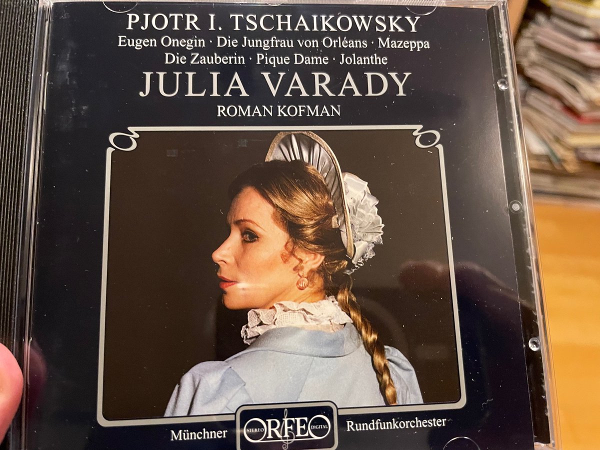BertholdSeliger's tweet photo. Tolles Album!
Julia #Varady mit #Tschaikowsky-Arien... https://t.co/tJ603Le3ZZ
