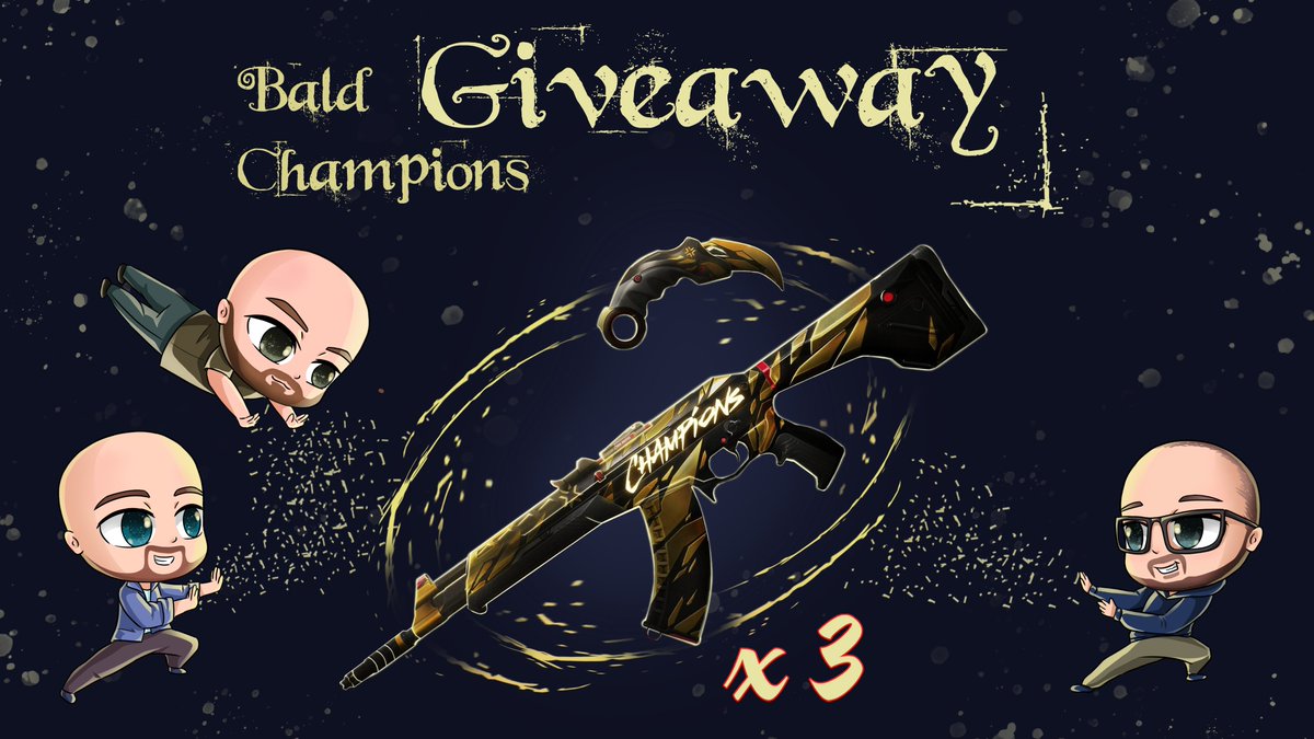 Tombizz's tweet photo. 💥Giveaway Time💥

With Champions just around the corner and Christmas coming up I've teamed up with @RyanCentral_ &amp; @paperthinhere to giveaway 3 Valorant Champions Bundles.

To enter:
 
https://t.co/dgnJmTiQnN

Competition ends on the 3rd of December! https://t.co/2oWJ1ynX80
