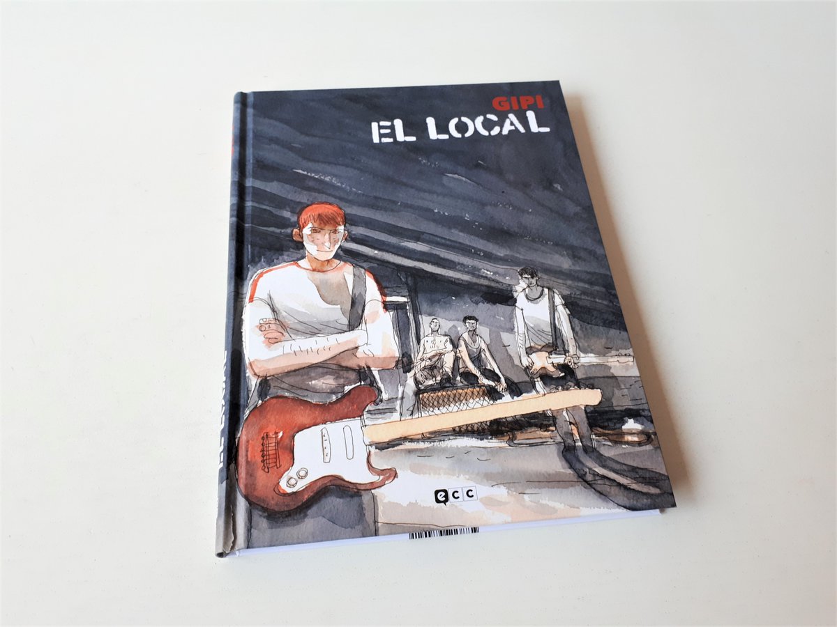 eccediciones's tweet photo. #ElLocal de #Gipi muestra la historia de cuatro adolescentes unidos por su amor a la música y el lugar en el que ensayan, donde pueden expresarse libremente. Pero, con el paso del tiempo, ¿perdurará el vínculo que se ha creado entre ellos?
🎸https://t.co/dAGhLsGFJ2 https://t.co/kH73pNPERM
