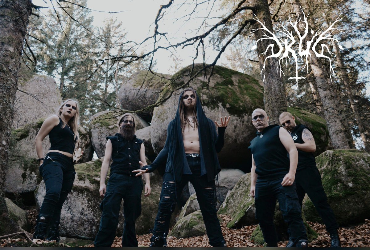 DRUD_official's tweet photo. DRUD 2021
first complete #bandpic enjoy the #weekend with a few beers. 
Cheers!
#nature #forest #woods #metal #blackmetal #band #blackforest #autumn #fall #winter https://t.co/p7tKAd6WYY