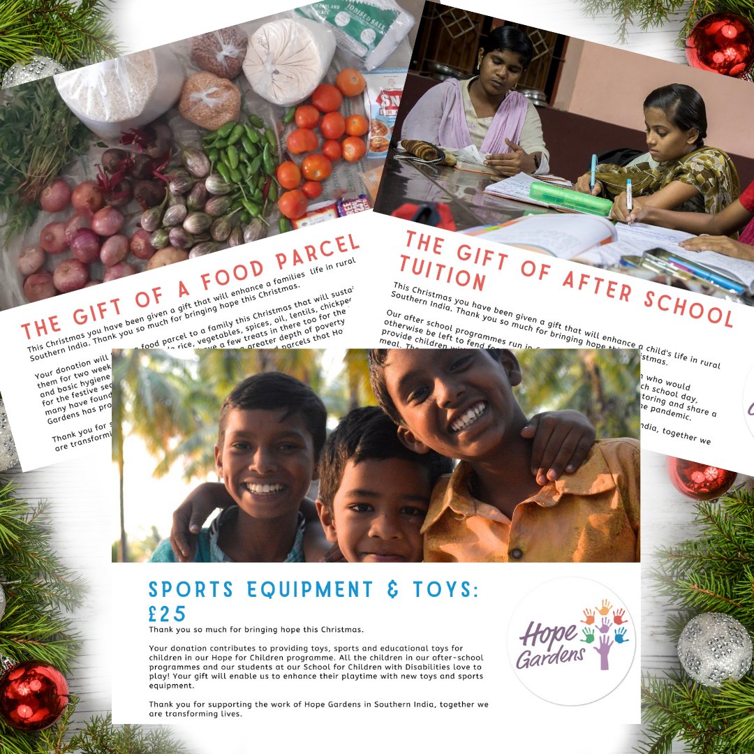 HopeGardensIND's tweet photo. It's Black Friday &amp; you've been inundated with sales and discounts! We don't do sales or discounts at  #hopegardensindia but we can help you with your shopping. Our alternative gift #christmas shop is open! Toys, food parcels, cows we have got it all! https://t.co/x3NK97B3M2 https://t.co/SwJNzekUqa