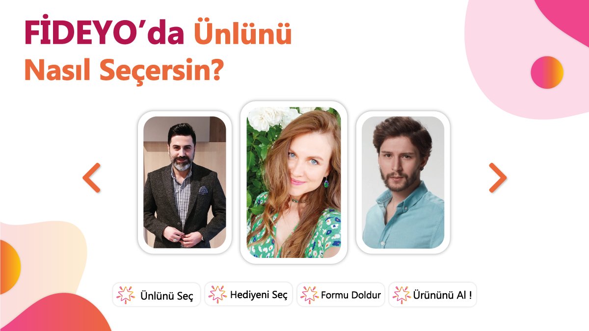 FideyoApp's tweet photo. Fideyo'daki yüzlerce ünlüden senin için en uygununu seç⭐
https://t.co/B8nq1Nv8bt 🌟
#Fideyo #FideyoApp #Fideyola #Hediye #SürprizHediye #HediyeFikirleri #DoğumGünüHediyesi #Hediyelik #YaratıcıHediyeler #Hediyeler #SevgiliyeHediye https://t.co/KtFC7CasGn
