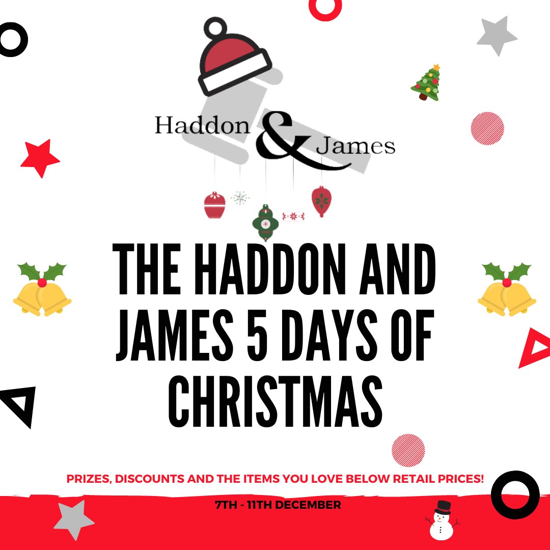 HaddonandJames's tweet photo. Get ready for our special 5 Days of Christmas event! COMING SOON! STAY TUNED!  #haddonandjames #christmasiscoming #specialevent #Auction https://t.co/7625DOO4Mb