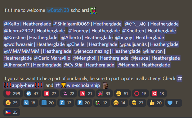 EGO_DAO's tweet photo. Welcome batch 33 scholars!  Happy to report that it leads us to 643 scholars in total! And more to go! 🚀

#AxieInfinity #AxieScholarship #axieinfinityscholarship #axie https://t.co/xNj85tOPbo