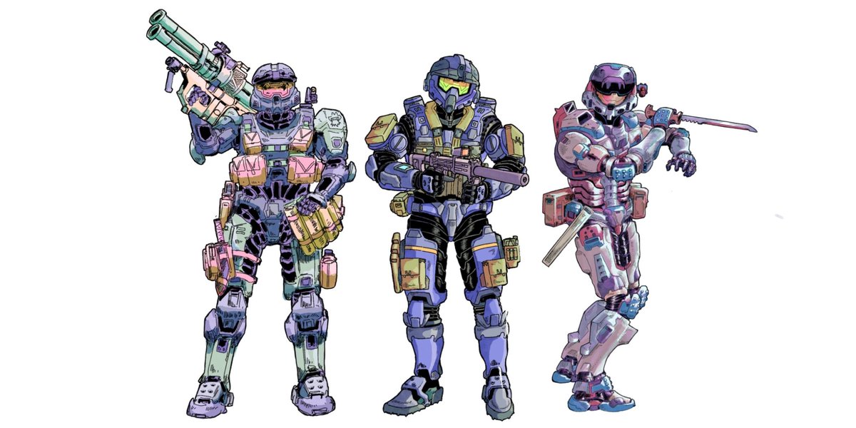 TheCountofS's tweet photo. "Bred for combat, built for war"

SPARTAN Generations (IIs, IIIs and IVs)
#haloultimate #HaloSpotlight https://t.co/IRiCMJJNiG