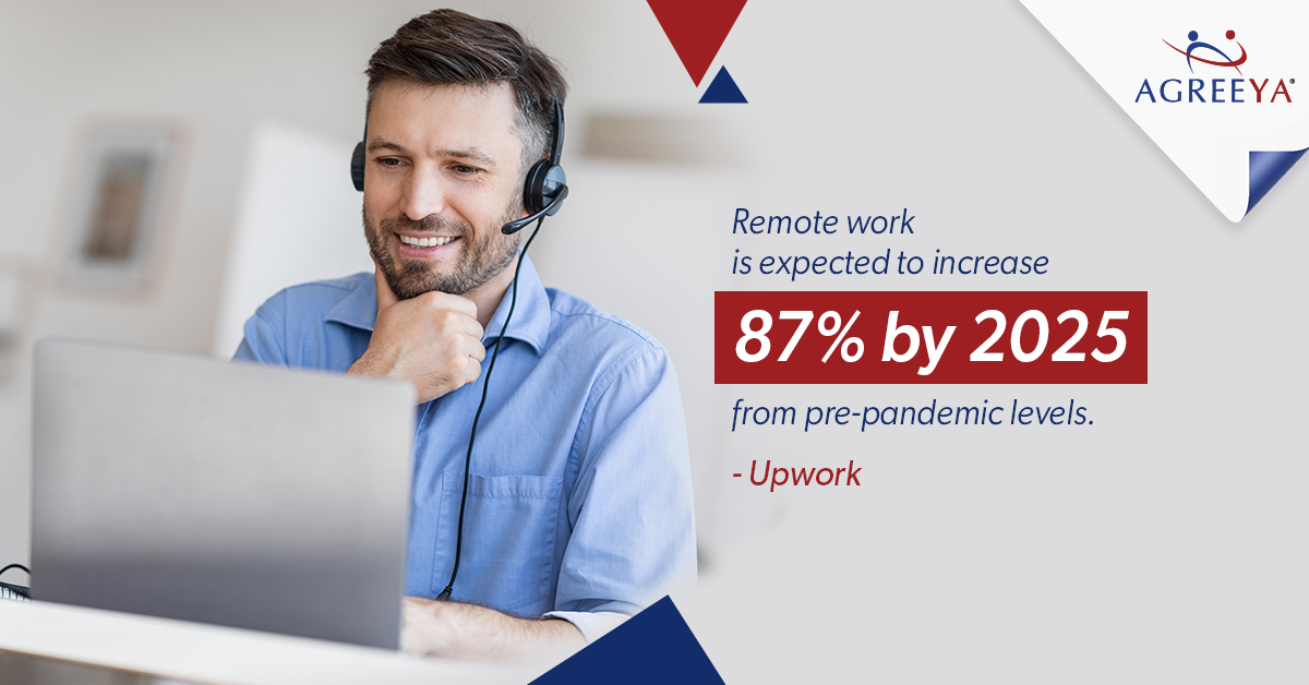 AgreeYaGlobal's tweet photo. Remote working is the way of the future. Learn how AgreeYa’s #BorderlessWorkforce solutions can help your organization meet staffing requirements without compromising health and safety.
Learn more: https://t.co/jVzTZnoxfA https://t.co/ab2Aj5KmMK