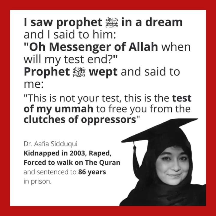 mustafajawed986's tweet photo. This is the test of my ummah😥..
#FreeAafiaSiddiqui 
#we_want_aafia 
#DrAafia 
#Muslim 
#BANvPAK 
#KashmirBleeds 
#Islamophobia 
#Islam 
#جوانواسلام_آبادچلو 
#ختم_نبوت_پررضوی_پہرہ8شہدا 
#FreeiPhone13ProMax 
#ISPR https://t.co/sY1ORz6AAd
