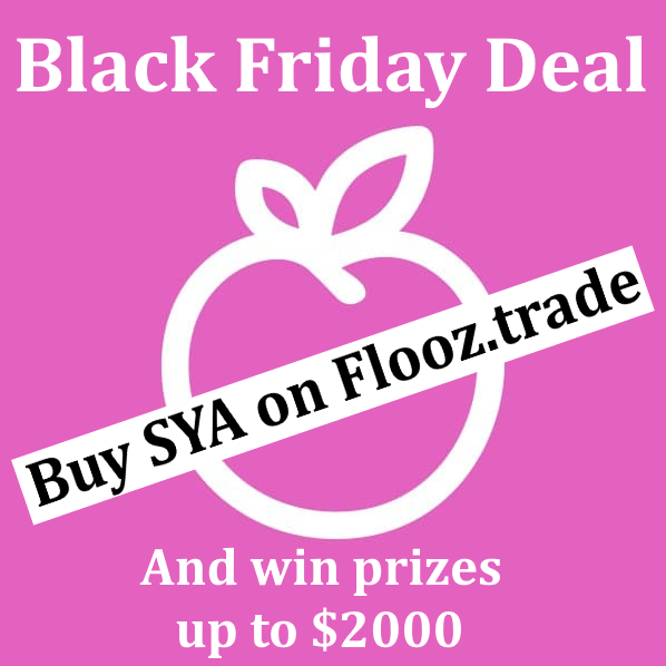 CryptoDutchy70's tweet photo. https://t.co/Zq6YVu0Da9 is giving away 33 prizes with a total value of $10.650 🔥 only today on Black Friday nov 26th . So get your #FloozBlackFriday deal on https://t.co/VgrAuh3lGw and join our big @sya_flooz family. 
https://t.co/ol95DXjZVa https://t.co/R2gOpeX6ll