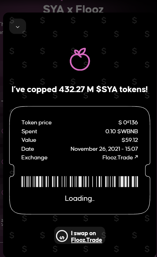 CryptoDutchy70's tweet photo. https://t.co/Zq6YVu0Da9 is giving away 33 prizes with a total value of $10.650 🔥 only today on Black Friday nov 26th . So get your #FloozBlackFriday deal on https://t.co/VgrAuh3lGw and join our big @sya_flooz family. 
https://t.co/ol95DXjZVa https://t.co/R2gOpeX6ll