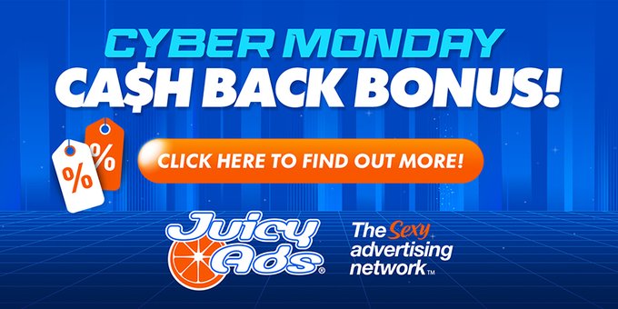 "Every year, we like to kick off the holiday season with a nice bonus for our new and existing clients<a href="/tag/cybermonday"class="tags"><span>#cybermonday</span></a><a href="/tag/keepitjuicy"class="tags"><span>#keepitjuicy</span></a><a href="/tag/cashback"class="tags"><span>#cashback</span></a><a href="/tag/advertis"class="tags"><span>#advertis</span></a>