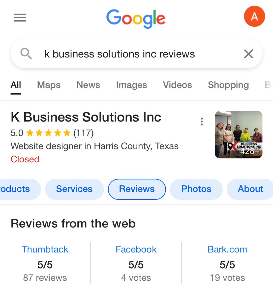 kbizzsolutions's tweet image. Are you looking for someone Local? If so, choose a company that has more than 200 5-Star Reviews on Google & Thumbtack.. 
Call us today at 832-533-2620 
#KBusinessSolutions #digitalmarketing #seocompany #localmarketingagency #localSEO #googlereviews