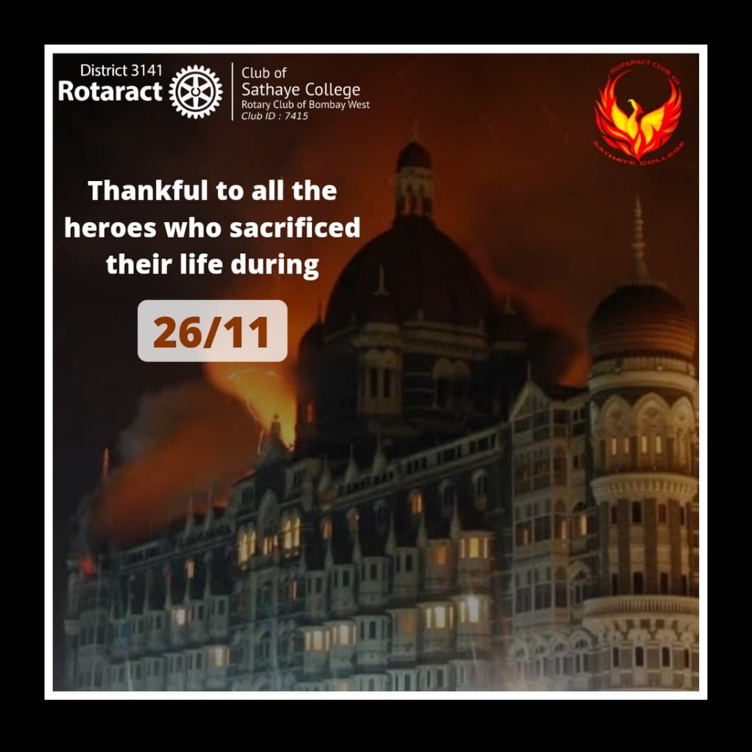 rcsathaye's tweet photo. At exactly 9:20pm the attacks started leading to,
A night of fear,
A night where great warriors fought,
A night to remember for all those who sacrificed their life.
Grateful to our heroes of 26/11.
But this is Mumbai and we grow stronger day-by-day
#mumbaiattack #2611MumbaiAttack https://t.co/fYzdvWquke