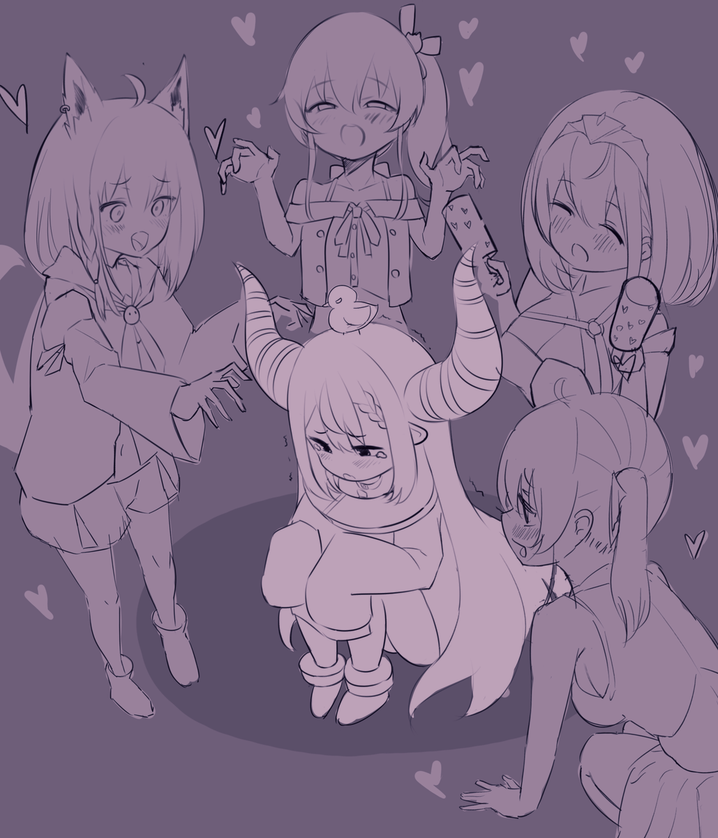 #Laplus_Artdesu 
これからよろしくね…♥ 