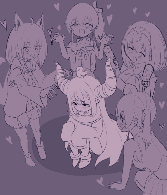 #Laplus_Artdesu 
これからよろしくね…♥ 