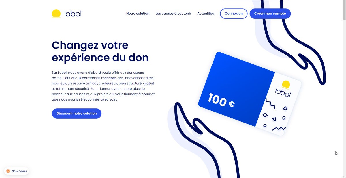 solidatech's tweet photo. 🙋‍♂️💸Démultipliez la visibilité de votre projet #associatif auprès de donateurs potentiels sur @lobol_fr, une plateforme de #dons permettant aux particuliers et aux entreprises d’accompagner les causes qui leur tiennent à cœur 👉 https://t.co/zz23fCzvD3 https://t.co/a3gMHdvPCj