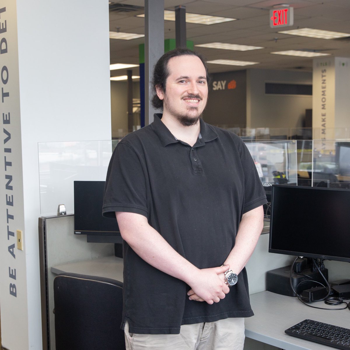 TLS_News's tweet photo. We couldn't do what we do every day without our Technical Analyst! Drop a 💚 to show Brandon some love for all his hard work! 🙏 #FirstServeOthers #MomentMade https://t.co/cTRGRUU1ZK