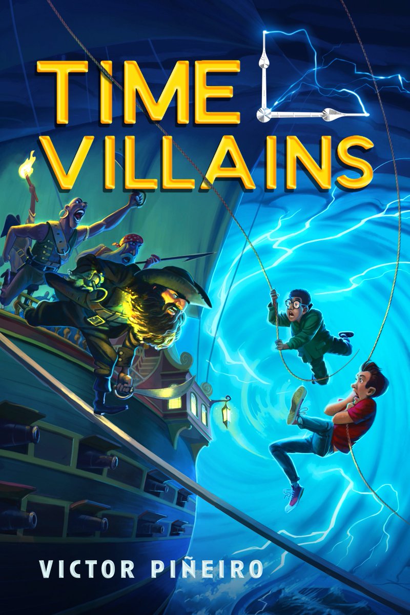 KIDLIT411's tweet photo. Our Author Spotlight is on @victorpineiro and his debut middle grade novel, TIME VILLAINS (@Sourcebooks): https://t.co/UBgpXIJeSv Read about his inspiration and enter to win a copy! #giveaway #the21ders https://t.co/a9zcVwu6Wk