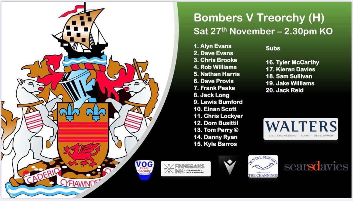 Barry 'Bombers' RFC (@barry_rfc) on Twitter photo 