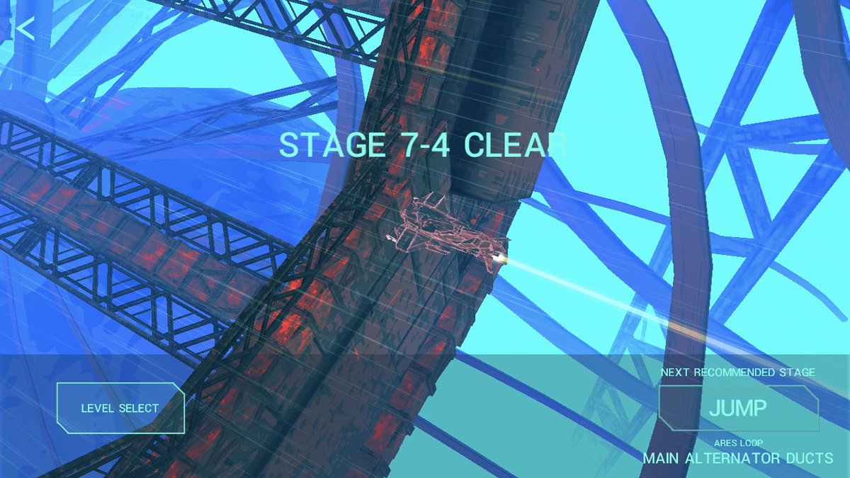 Repulse0512scav's tweet photo. やっと7-1クリアできた……何ヶ月掛かったんだこれ
そのまま流れで7-4までクリアできたけど、7-5は最終ステージなだけあってかなりムズい(タグ間違えたので再投稿) #hyperburner https://t.co/iwugX84v1S