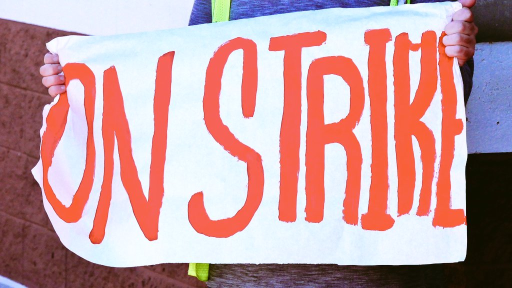 Workers in Mooresville, NC self-organized a strike on #BlackFriday to hit their bottom line and demand better pay, working conditions, and a seat at the table. Together we fight, together we win! #Fightfor15 #UnionsforAll