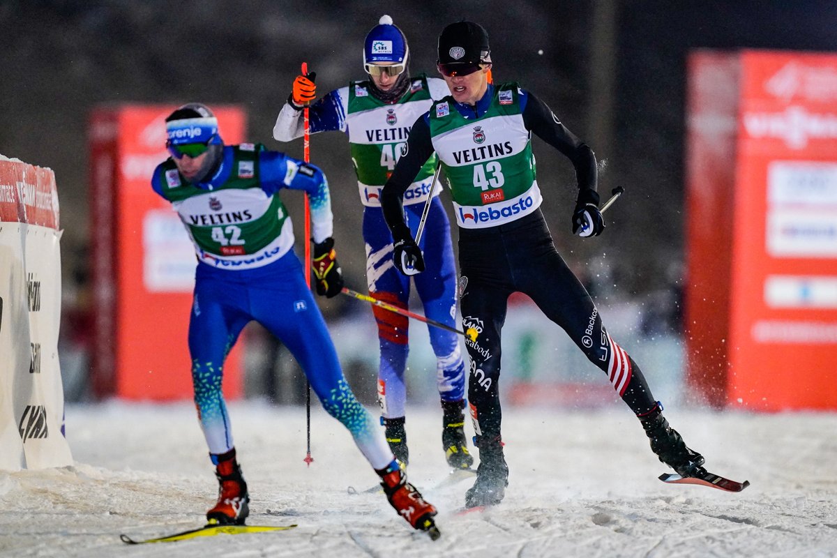 usanordic's tweet photo. Photos of members from the Men’s Nordic Combined team competing in their first World Cup of the season in Ruka, Finland🎿🚀 Congratulations to @LenBoomis on his highest ever World Cup finish, placing 22nd👏🏻🏆

Photo Credit: Nordic Focus Photo Agency https://t.co/xseqDkXXnx