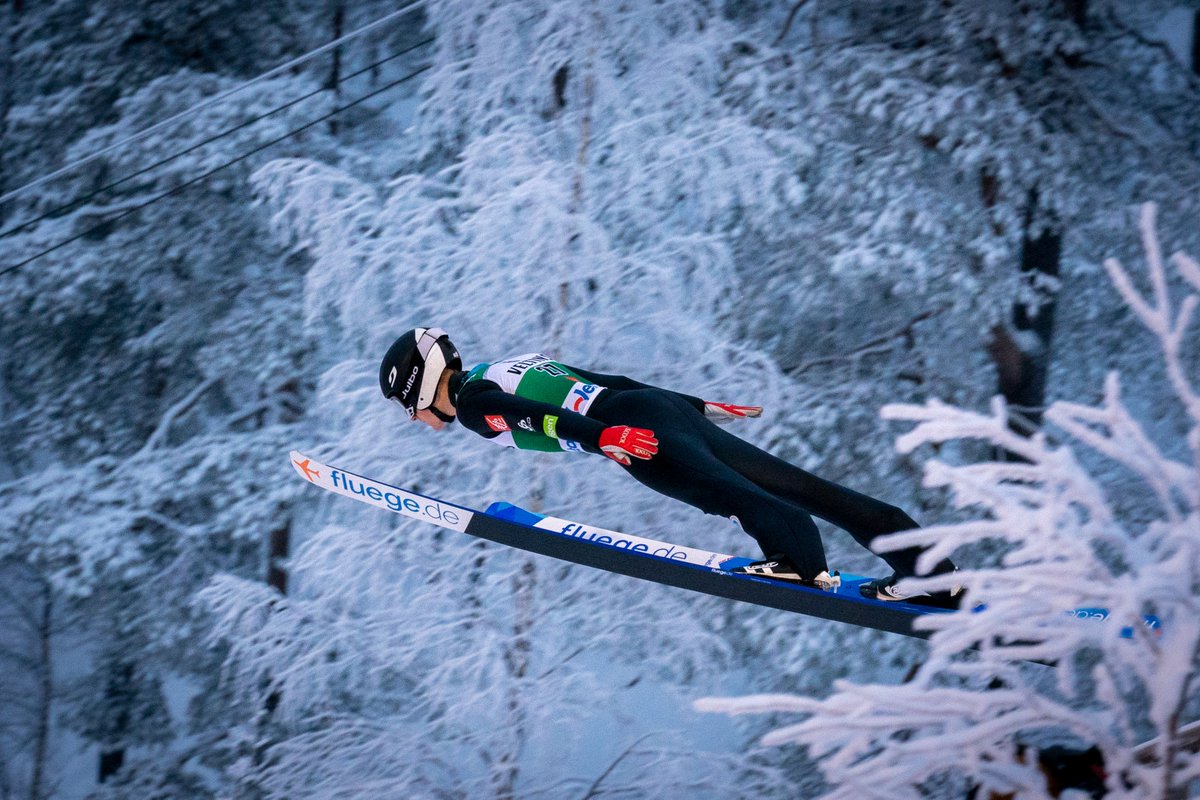 Photos of members from the Men’s Nordic Combined team competing in their first World Cup of the season in Ruka, Finland🎿🚀 Congratulations to <a href="/LenBoomis/">Ben Loomis</a> on his highest ever World Cup finish, placing 22nd👏🏻🏆

Photo Credit: Nordic Focus Photo Agency