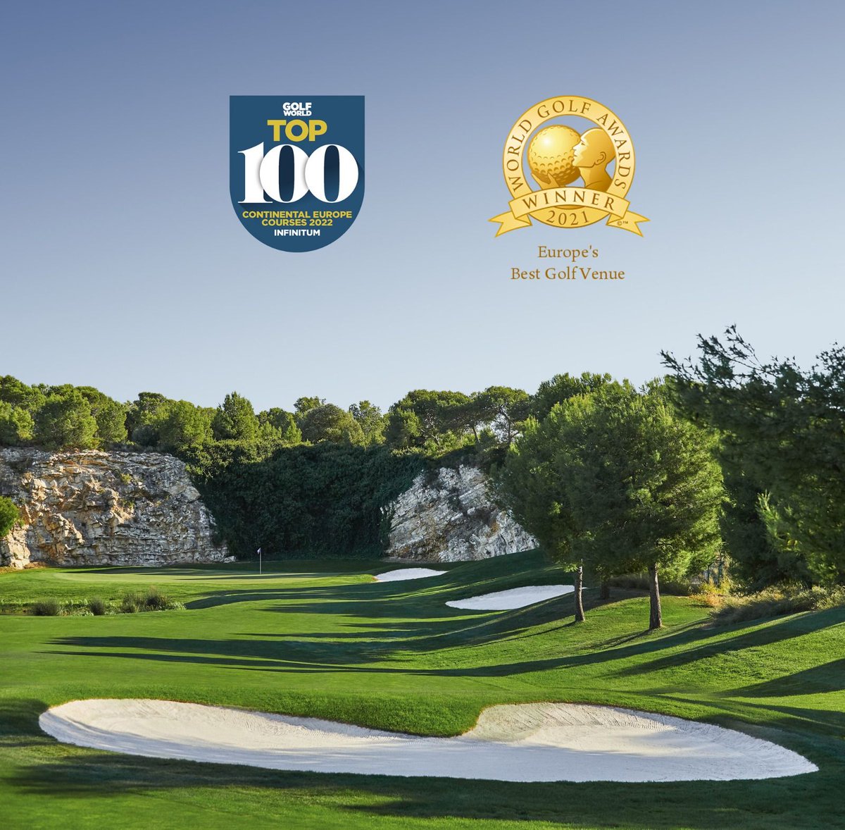 infinitumresort's tweet photo. Since the launch of INFINITUM, last June, our resort has received acclaim on several forums, including the inclusion of Hills in Golf World's Top 100 Golf Courses in Continental Europe’ for the first time, elevating its position as one of the most exciting courses in Spain. https://t.co/zZNRFPzuVa