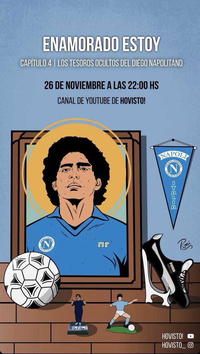 HOY 22:00HS 💙 Volvemos con todo #EnamoradoEstoy Capítulo 4 ⚽️