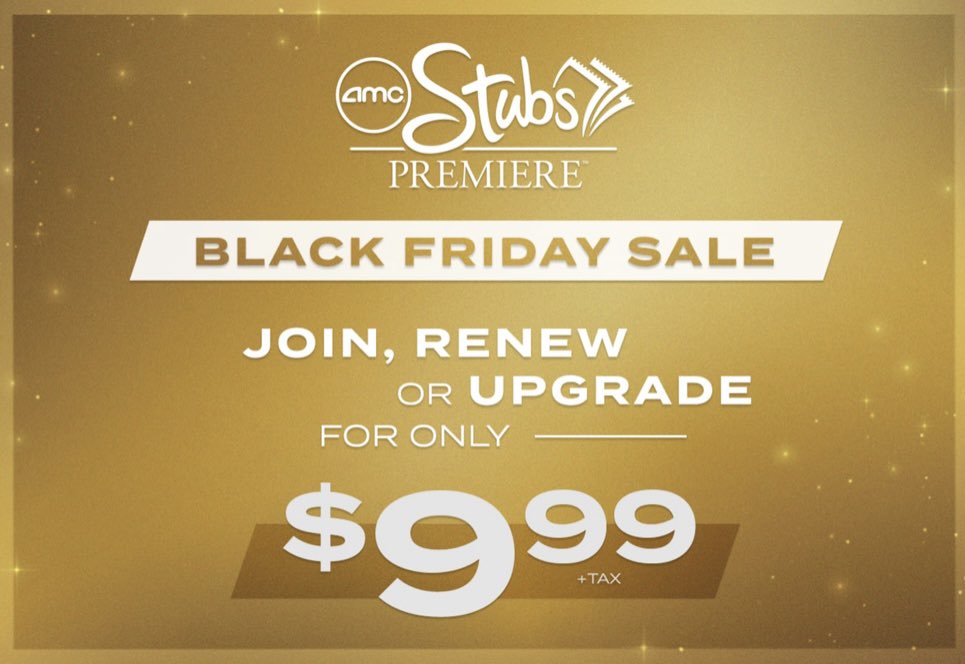CEOAdam's tweet image. When you hear our big news on Sunday, you will want to join AMC Stubs Premiere ($9.99 first year if you join right now amctheatres.com/amcstubs/premi…) or A-List (only 99 cents first month amctheatres.com/amcstubs/alist) or Investor Connect for AMC shareholders (free amctheatres.com/stockholders).