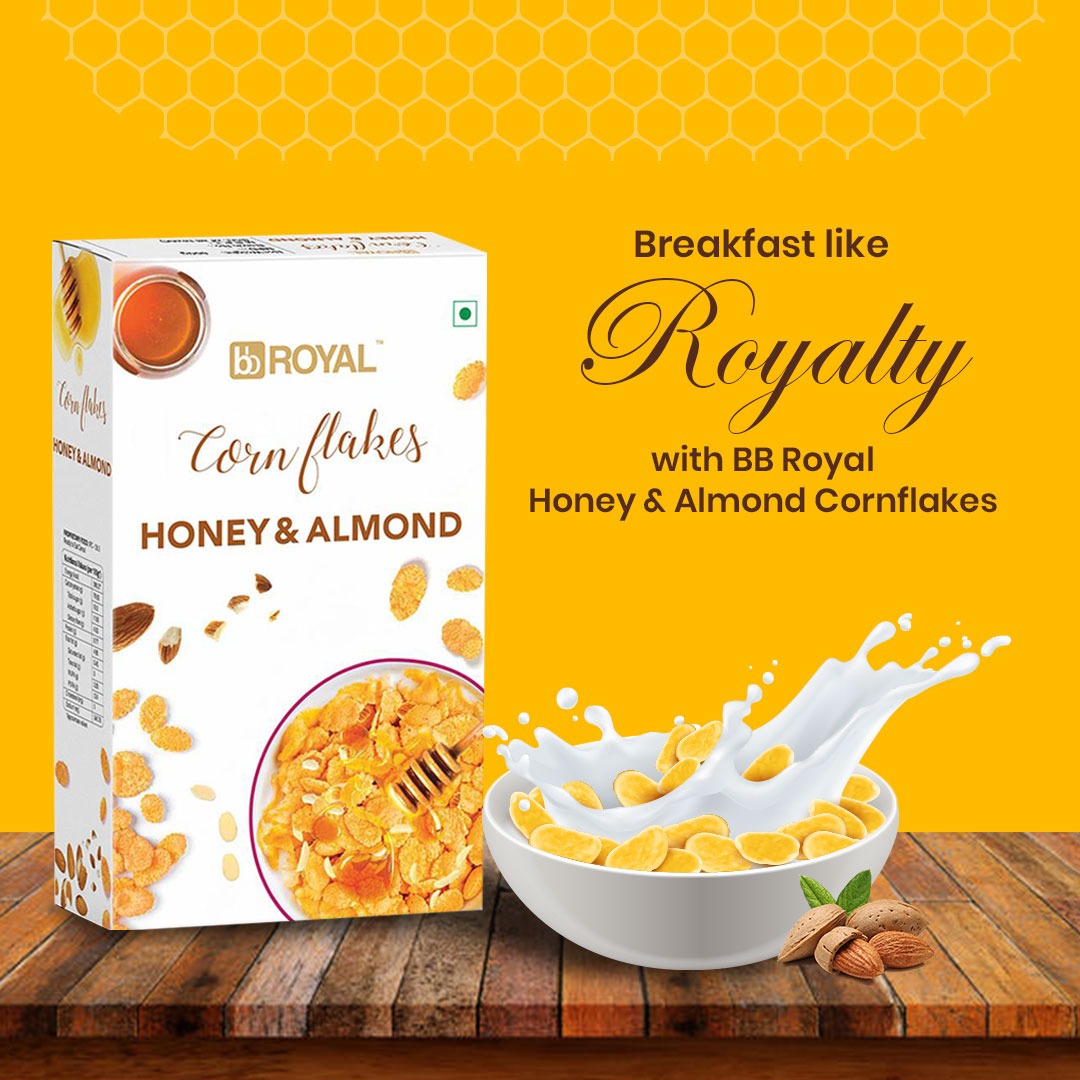 bigbasket_com's tweet photo. Kickstart your day with power-packed BB Royal Almond & Honey Cornflakes.
It is naturally cholesterol-free, rich in iron, Vitamin C and B, which gives you the energy to keep you going all through the day.
#bigbasket #bbRoyal #Cornflakes #Breakfast #HealthyBreakfast #Almond https://t.co/pMcwuRxMu2
