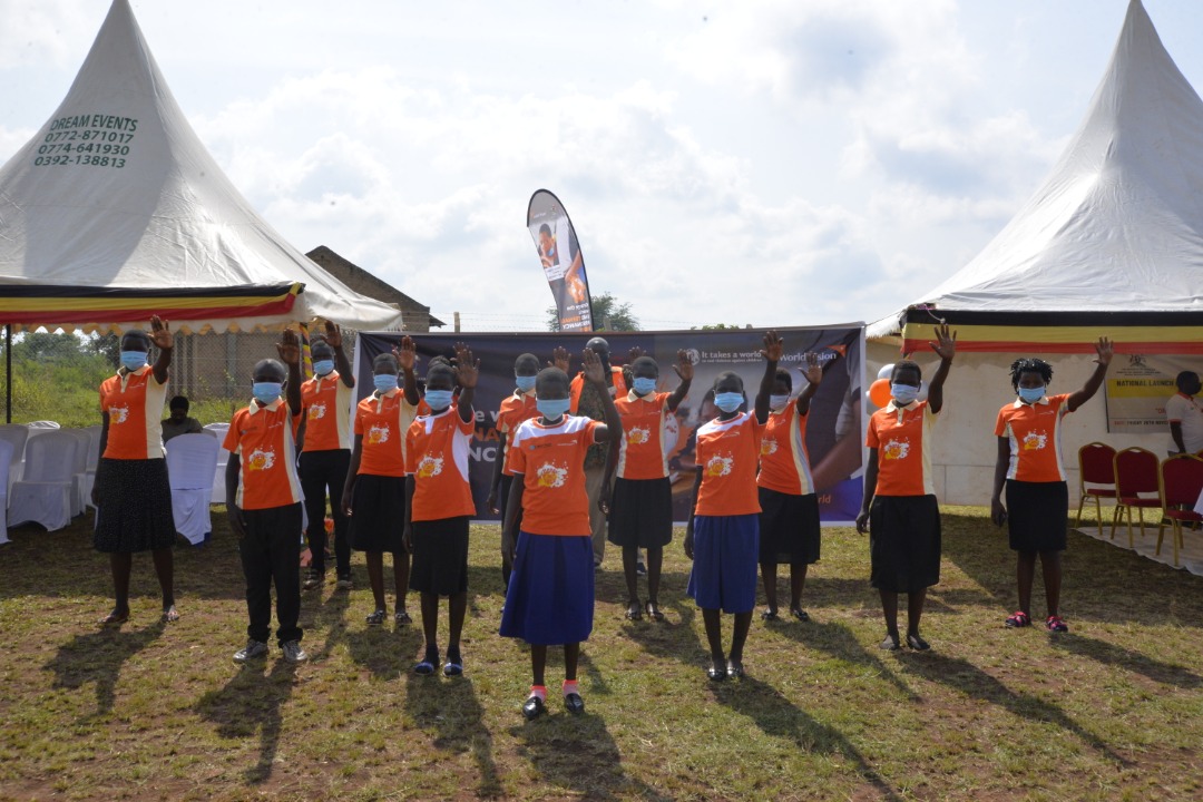 JasonEvans_256's tweet photo. Today, in partnership with other agencies, government and faith leaders, we officially launched the 16 Days of Activism against Gender-based Violence. As the children reminded us, when women and girls suffer we all suffer. Let's all do our part in ending GBV. 
#ItTakesAWorld https://t.co/7aATf3bCxE