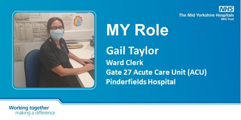 MidYorkshireNHS's tweet photo. Good morning - welcome to #MYRoleMonday!π
Gail performs vital admin roles on our Acute Care Unit, she also helps and supports the families of our most poorly patients. A world away from her previous life in fashion!π
Read more about Gail here:
πhttps://t.co/Vg12xJIfOm https://t.co/hbRQsBzuMN