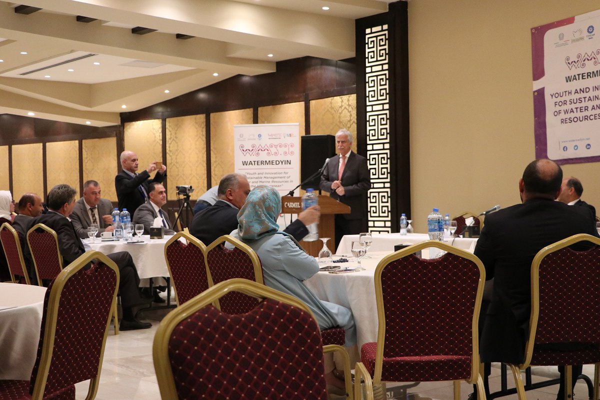 WMedyin's tweet photo. The ceremony remarked the importance of the project  in supporting and developing Palestinian #startups, building capacity for numerous #ISOs and providing #expertise, #qualityknowledge, and #networking opportunities for various partners in the #innovationecosystem https://t.co/DK0JKwEILv
