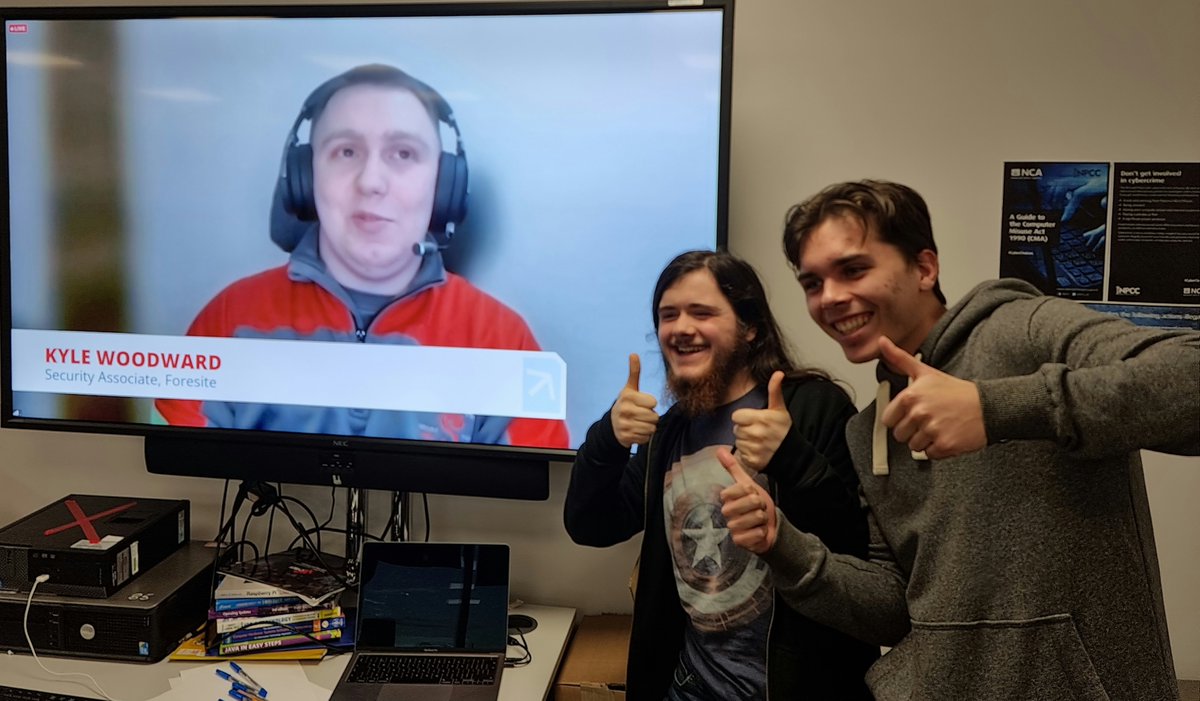 Go on guys, and <a href="/KyleInCyber/">Kyle Woodward</a>. Well deserved. #WSUKfinals #CyberSecurity #InspiringSkills