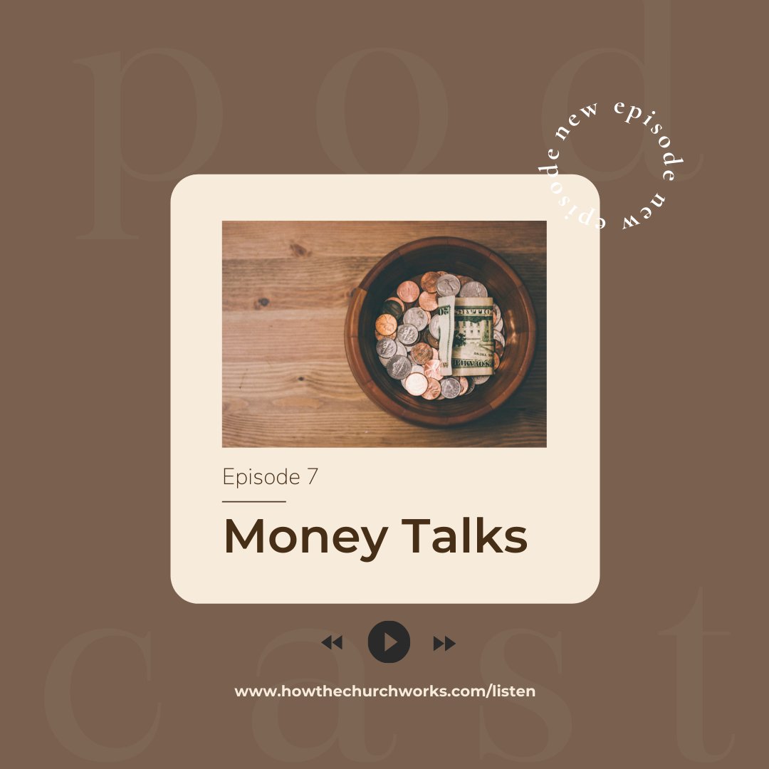 On today's podcast, we're following the money. Listen to the latest episode of How the Church Works on our website or wherever you listen to podcasts. #Tithe #adventisthistory howthechurchworks.com/listen