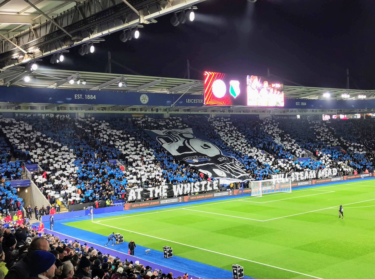 That felt like a proper big European night. Loved it. Great to be back at the home of football... #LCFC #LEILEG #EuropaLeague