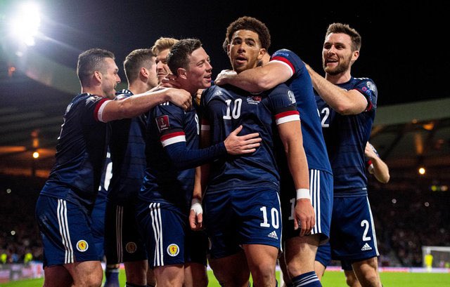 opengoalsport's tweet photo. WORLD CUP PLAY-OFF DRAW:

Semis: 🏴󠁧󠁢󠁳󠁣󠁴󠁿 Scotland vs Ukraine 🇺🇦 

Final: 🏴󠁧󠁢󠁷󠁬󠁳󠁿 Wales or Austria 🇦🇹 

Come on @ScotlandNT!! 👊🏻 https://t.co/dbpkemfKYD