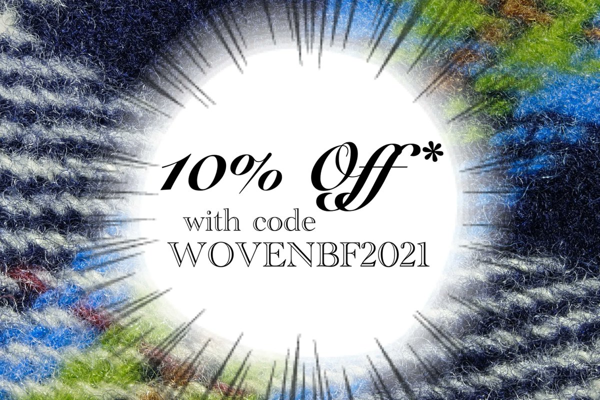 wovenpenguin's tweet photo. Black Friday is here!

Use code, WOVENBF2021, for 10% off lambswool scarves and blankets (while supplies last) 
+ Free Gift Wrapping through Sunday.

https://t.co/ubd1cU565S

#WrappedInDeals #BlackFriday #SmallBusiness #WrappedInPenguinDesigns https://t.co/XEjytBlxl7 https://t.co/z33WB7myjt