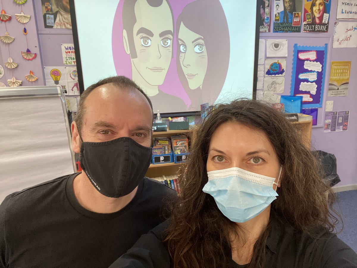 Had a really fun author visit today at @Shaw_Acad_Lib !