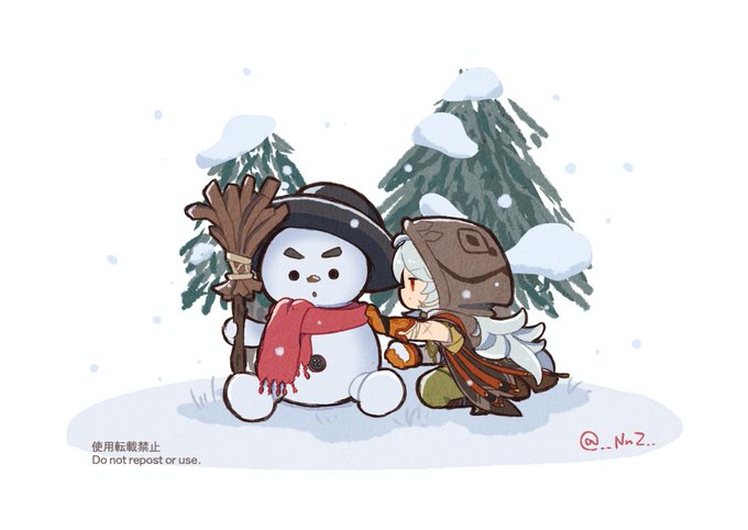 「雪だるま」のTwitter画像/イラスト(人気順)