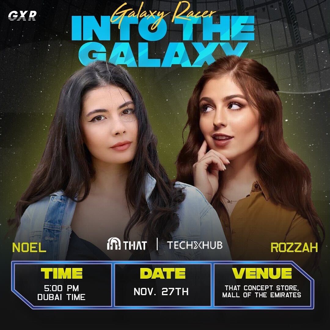 GalaxyRacerDxb's tweet photo. The creators are getting ready for #IntoTheGalaxy event! 🚶🏼
 
Which creator are you excited to meet the most? 🤩

➡️ https://t.co/i9V1YTumOC ⬅️

🌌 #IntoTheGalaxy
🎟️ Free entry
📍 #ThatConceptStore
📅 November 27 2021
🕔 5 PM Dubai Time https://t.co/wxOIytLoBh