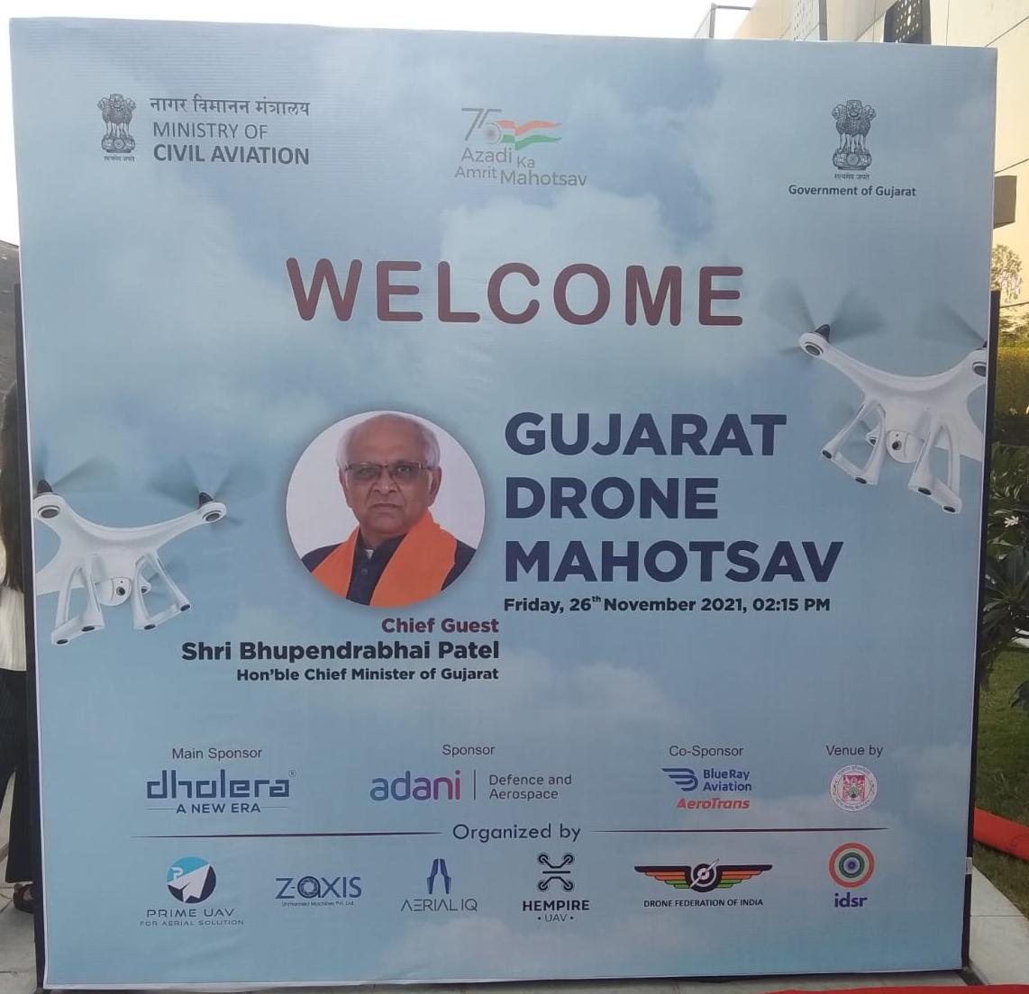 NCC_Dte_Gujarat's tweet photo. #NCCGUJARAT
Air units of Guj Dte participated in the mega event "Gujarat Drone Mahotsav"at GMDC Ahmdbd. CM, Guj graced the occasion &amp; was briefed on aeromodelling &amp; static models by Cdt Bhumi Sharma.
@DefencePRO_Guj
@HQ_DG_NCC @cmoguj
@Bhupendrapbjp @jitu_vaghani
@GovernorofGuj https://t.co/6g72KgXi6q