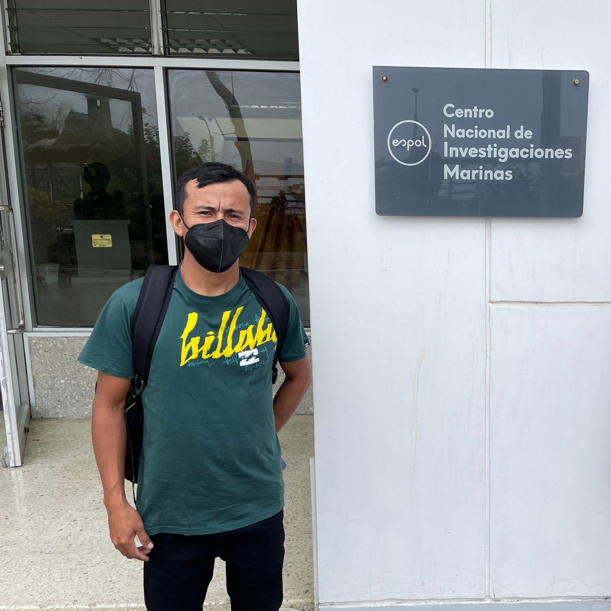 fimcmespol's tweet photo. El señor Eder Fiestas Galán, técnico operativo del @Citeacuiupch de la Universidad Peruana @CayetanoHeredia, se encuentra realizando una pasantía en la FIMCM y @CENAIM_espol, para transferencia de conocimientos e intercambio de experiencias en áreas acuícolas. #SomosESPOL https://t.co/3NTwssNli1