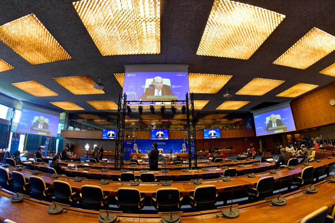 En la 109ª Conferencia Int. del Trabajo abordamos "Las Desigualdades y el Mundo del Trabajo", en la que resaltamos que en Venezuela, pese a las medidas coercitivas unilaterales impuestas ilegalmente por EEUU, se ha garantizado la vida y la salud del pueblo venezolano