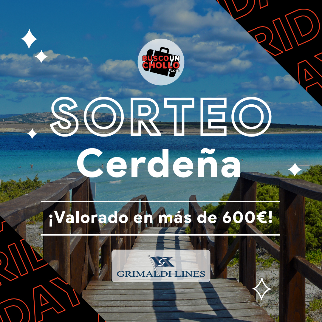 BuscoUnChollo's tweet photo. 🎉  3 er S O R T E A Z O 🎉  Y un super viaje internacional de Black Friday 💙¡CERDEÑA! 😍

Participa así ⬇️
🔁Retweet al post
😉Hazte fan de @BuscoUnChollo y @GrimaldiLines

Este es el PREMIAZO👇

1️⃣  Cerdeña para 2 personas 🌊 Gracias a nuestros amigos de @Grimaldi.Lines.Espana https://t.co/NDhofTnvUM