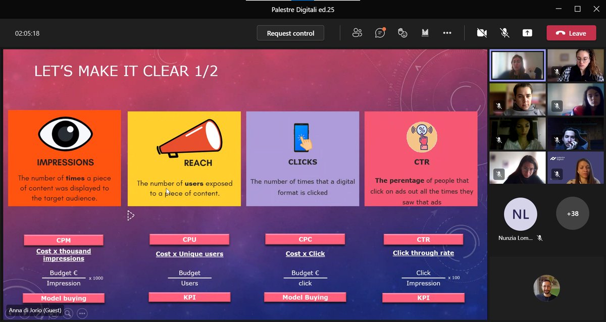 Un'altra settimana di #PalestreDigitali ricca di interventi e workshop! SEA, Design Thinking, Soft Skills, Media Planning, Social Media Management e molti altri approfondimenti del mondo #Digital.