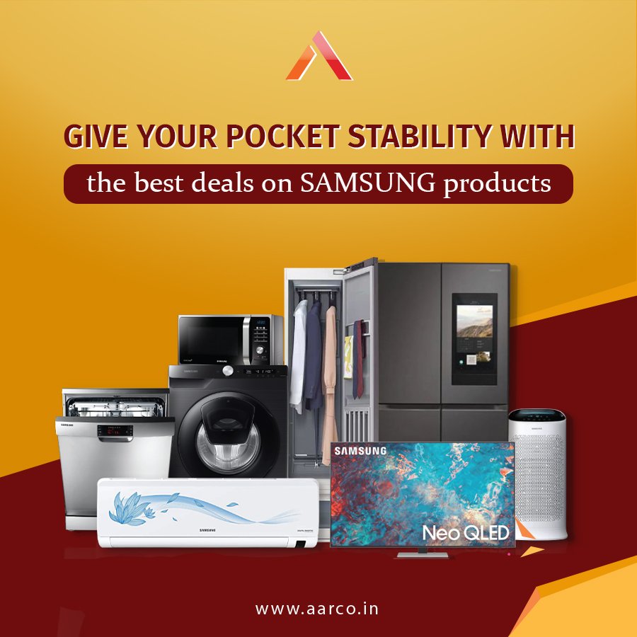 Aarco_One's tweet photo. You name it and we have it! 

Shop in-store with us.
Visit: https://t.co/S4t6po9QqU or Samsung Plaza, I-3, Lajpat Nagar II, Opp to Agarwal sweets, Central Market, New Delhi, 110024

#electronics #technology #gadgets #electrical #electronic #instagood  #gadget #smartphone #Samsung https://t.co/wYNcXfn8wy