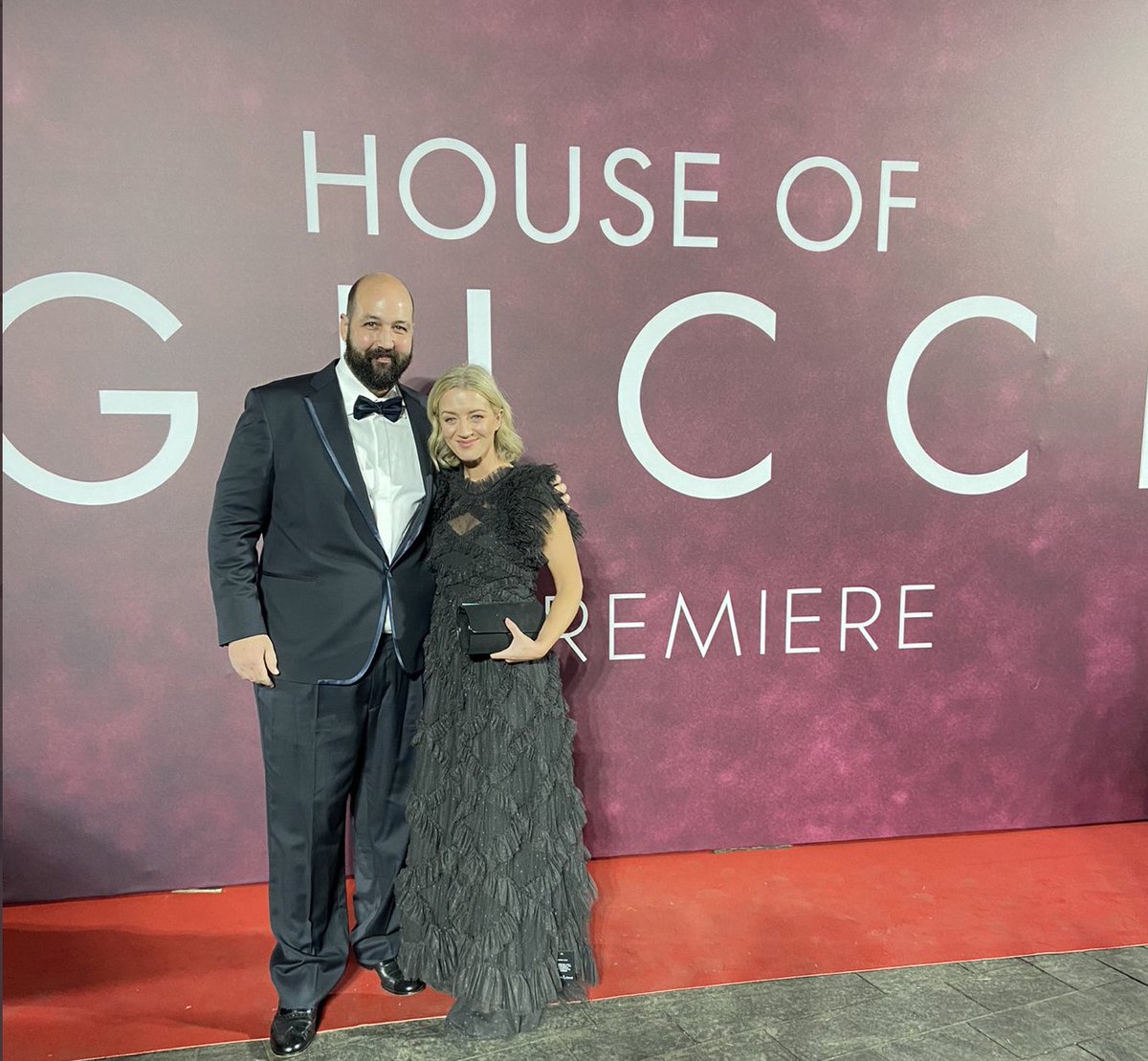 GHAgents's tweet photo. Opening today! #HouseOfGucci in cinemas now, with @YoussefKerkour as Nemir Kirdar @Florry_Andrews as Jenny Gucci 

#fathersonandhouseofgucci https://t.co/YSFaORgAfB